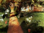 Jean-Franc Millet Garden oil painting artist